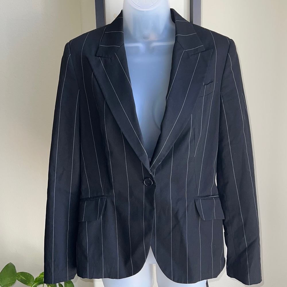 ZARA women black suit jacket blazer